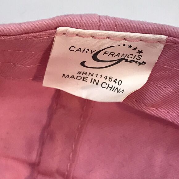 John Deere Women's Adjustable Hat Pink Embroidered Logo Owners Edition Ball Cap - Picture 10 of 10